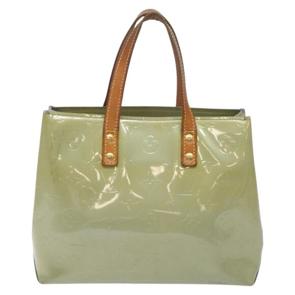 LOUIS VUITTON Monogram Vernis Reade PM Hand Bag Baby Blue LV Auth 118839 - Picture 2 of 16